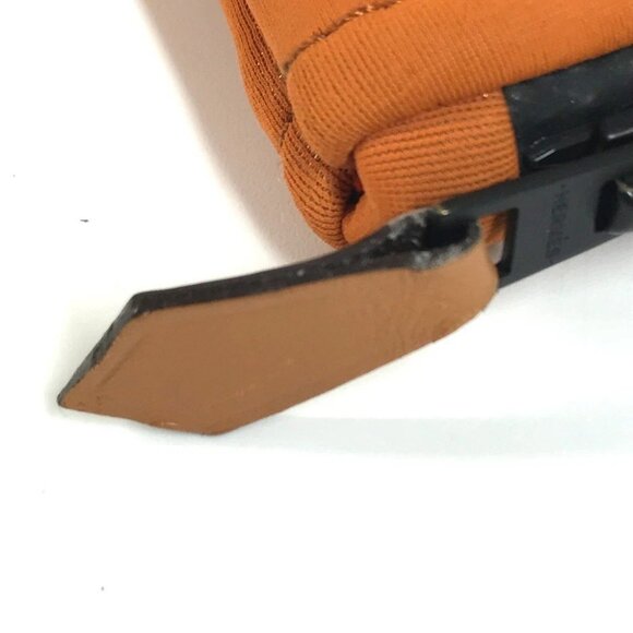 HERMES Neovan MM Clutch Bag Multi Pouch Makeup Pouch Pouch polyamide Orange - Picture 5 of 14